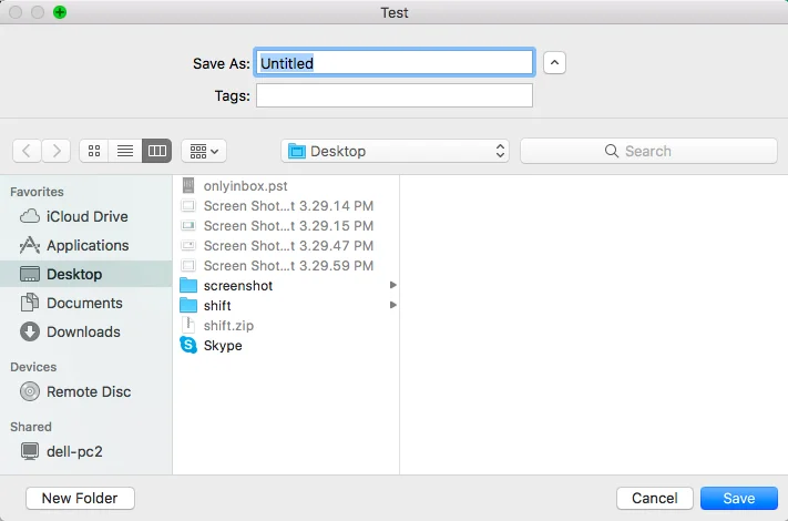 Convert PST to MBOX for mac