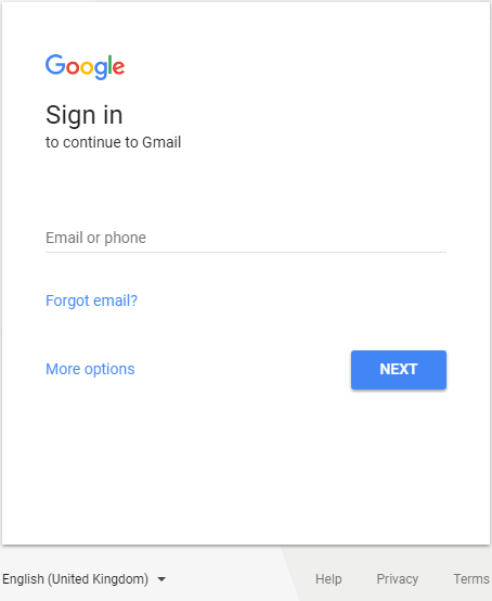 Gmail account