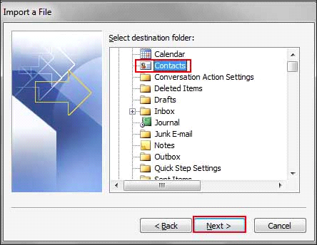 Select file