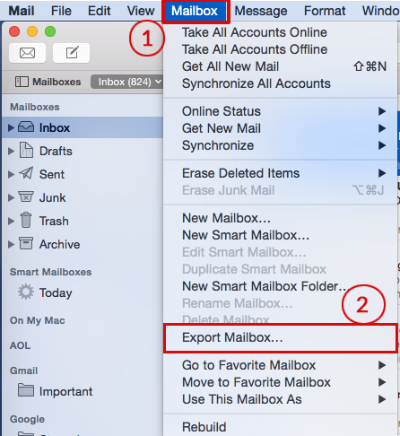 Steps to Change Apple Mail emails to Windows Outlook on Mac System