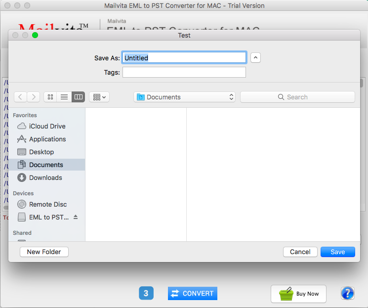 convert eml to pdf mac