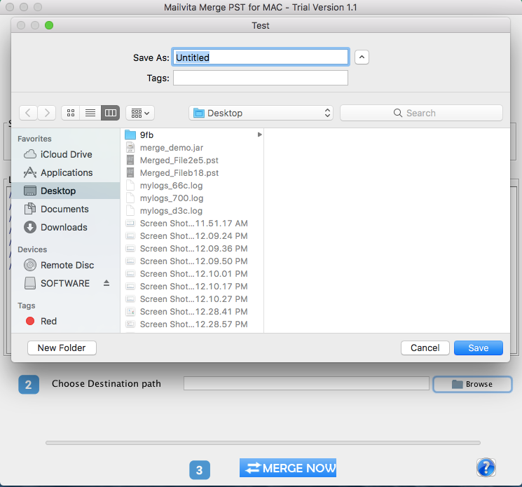 Mailvita Merge PST Tool for Mac