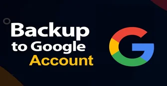 backup google account