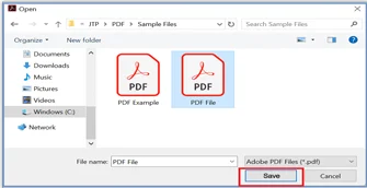 save pdf