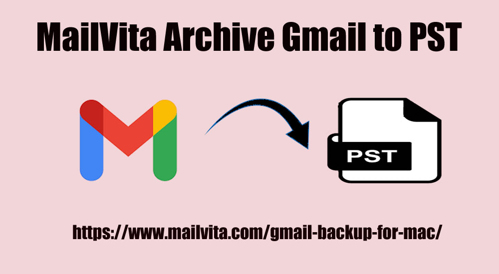 Detailed solution to archive Gmail to PST format