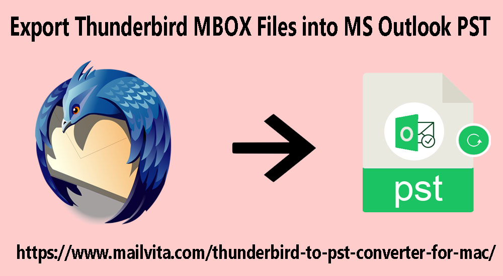 Export Thunderbird MBOX Files into MS Outlook PST/Office 365 on Mac