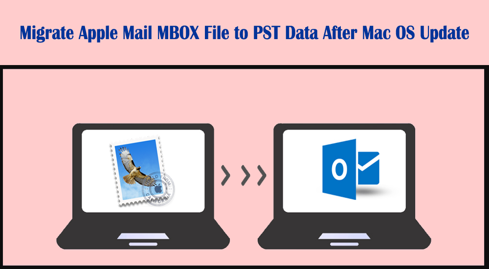How to Migrate Apple Mail MBOX File to PST Data After Mac OS Update?
