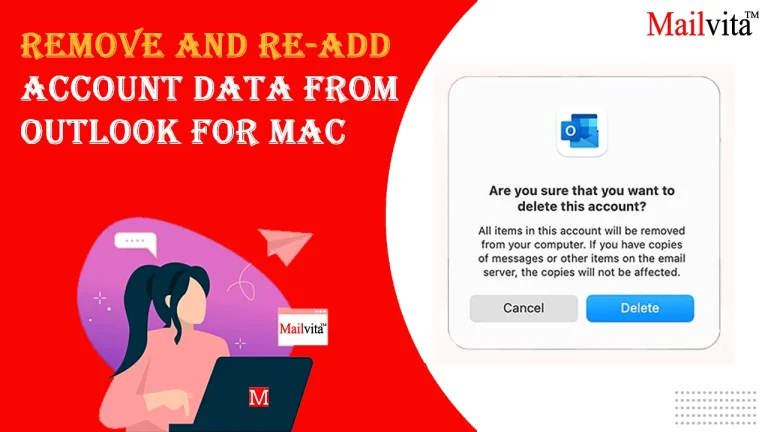 re-add account and data from outlook for mac